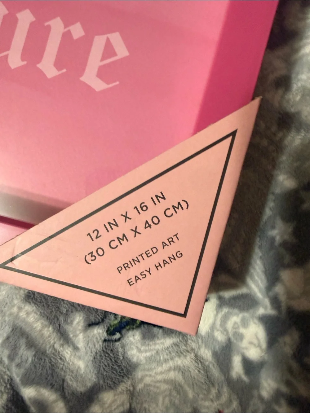 Juicy Couture Hot Pink 'Queen Couture' Decorative Tray with Silver Crown